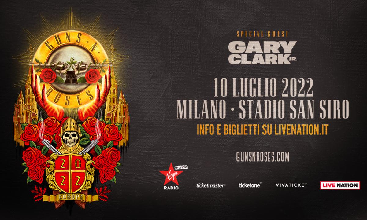 I Guns N’ Roses in concerto in Italia, 10 luglio 2022 a Milano